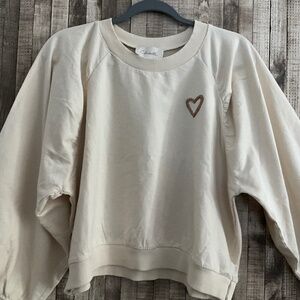 CLEOBELLA SLIGHTLY CROPPED SWEATSHIRT NEW